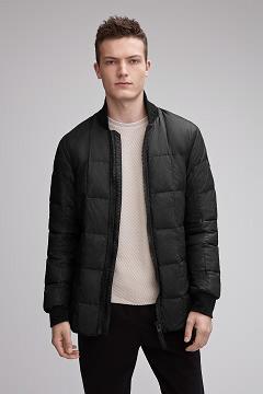 Chamarras Canada Goose Hombre Outlet - Harbord Chaqueta De Plumas Black Label Negros MW0348576